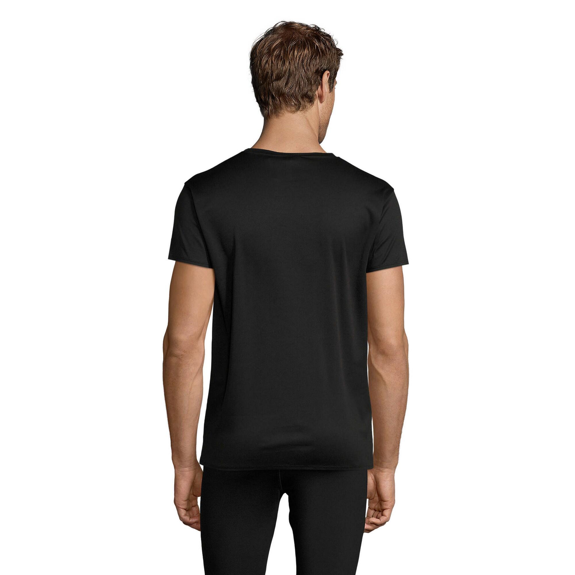 Tshirt SPRINT Adulte (Noir) 2/4