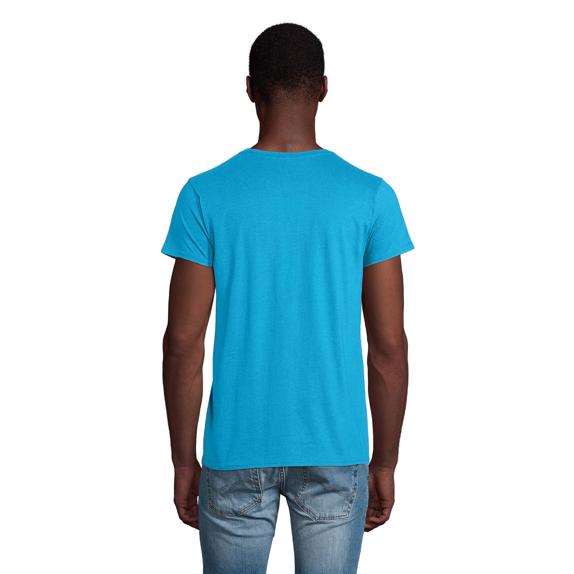 Tshirt PIONEER Homme (Turquoise Pâle) 2/4
