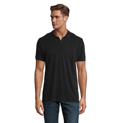 Heren planet poloshirt (wit)