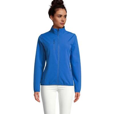 Giacca Soft Shell Con Cerniera Donna SOLS Falcon Blu Abisso