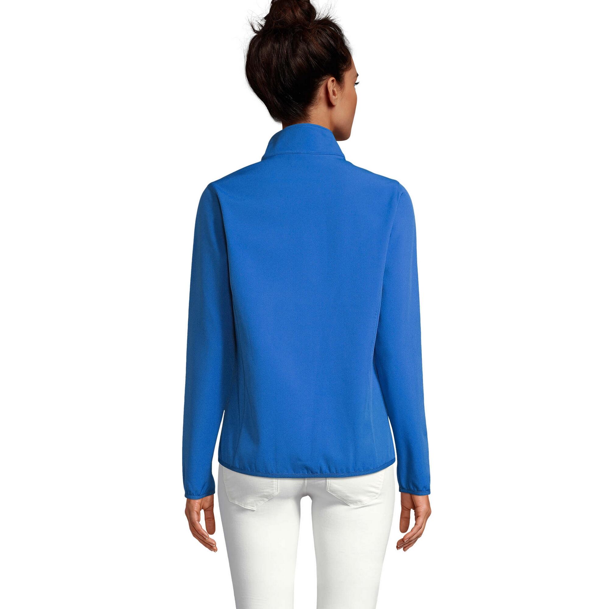 Casaco Falcon com fecho de correr para senhora/senhora (Azul Real) 2/4