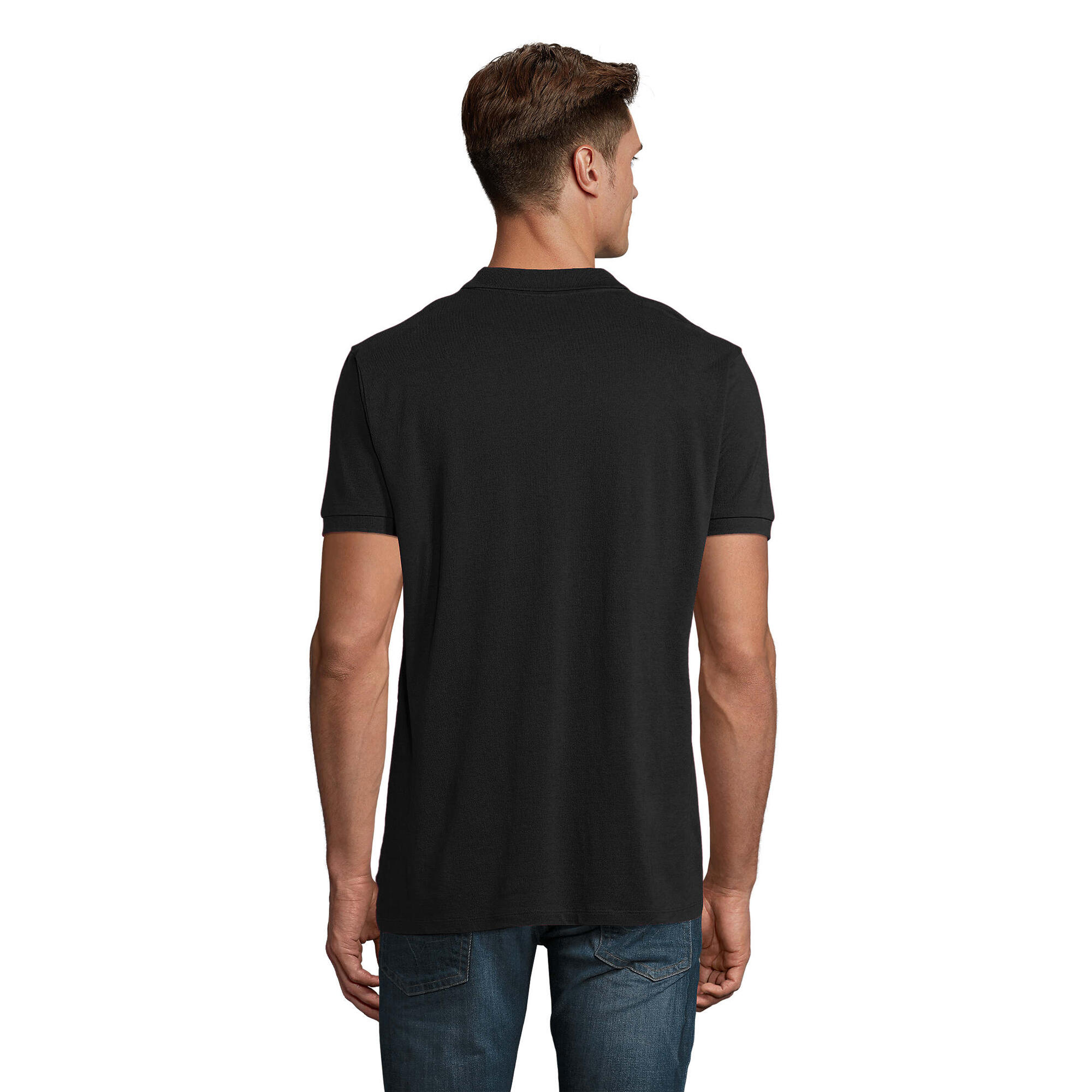 Polo PLANET Homme (Noir) 2/4