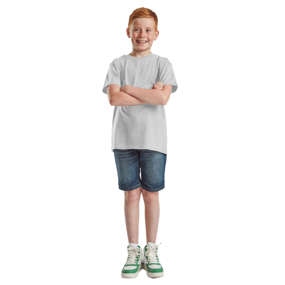 Childrens/Kids Iconic TShirt (Heather Grey)