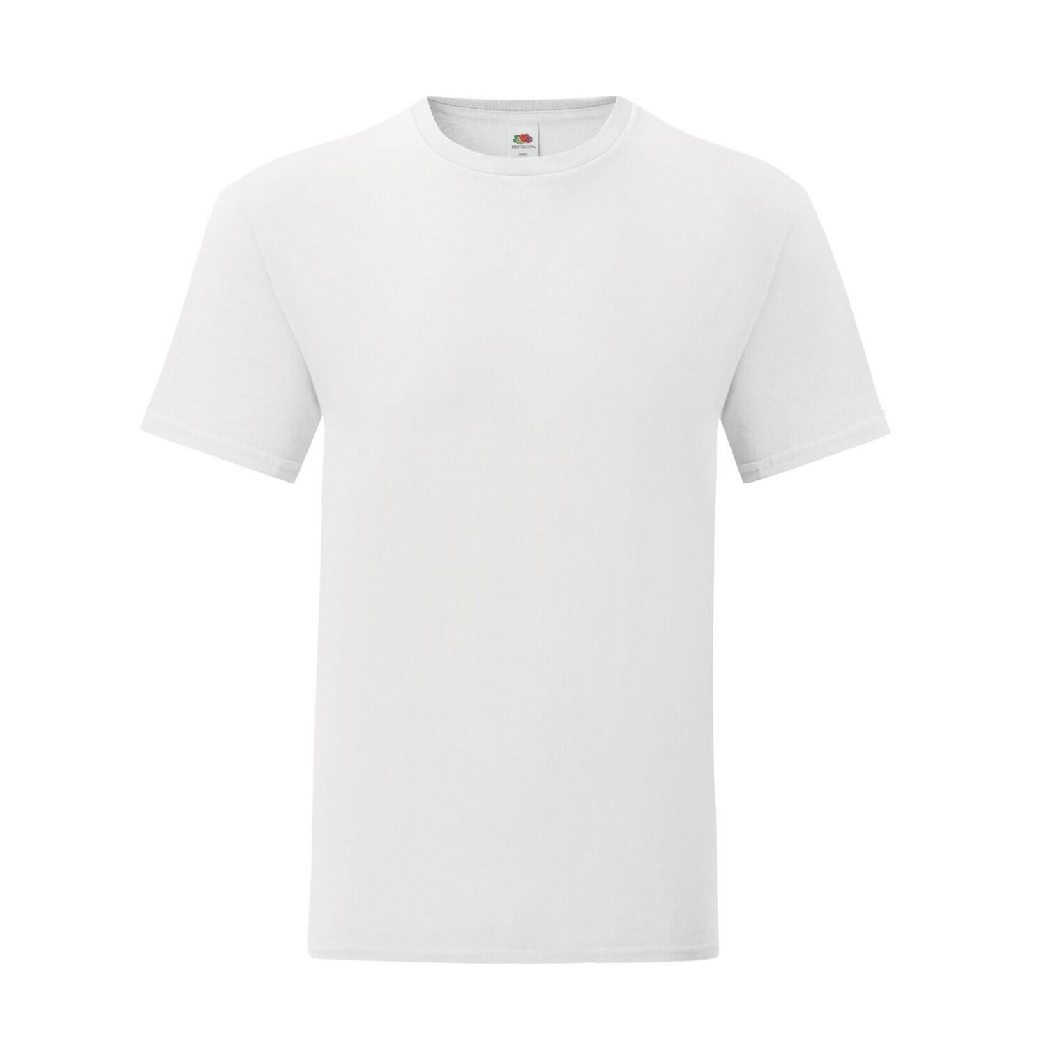 Fruit Of The Loom - Tshirt Iconic Adulte (blanc) - T-shirt Manches Courtes - Blanc - 48 Xl - Decathlon