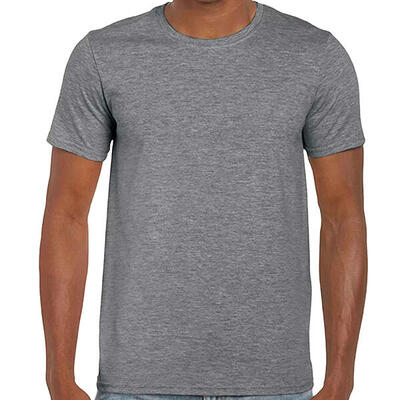 Maglietta Adulto Unisex Gildan Softstyle Grafite