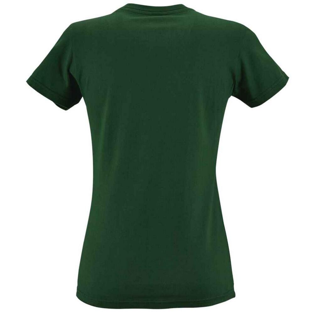 Tshirt IMPERIAL Femme (Vert Bouteille) 2/4