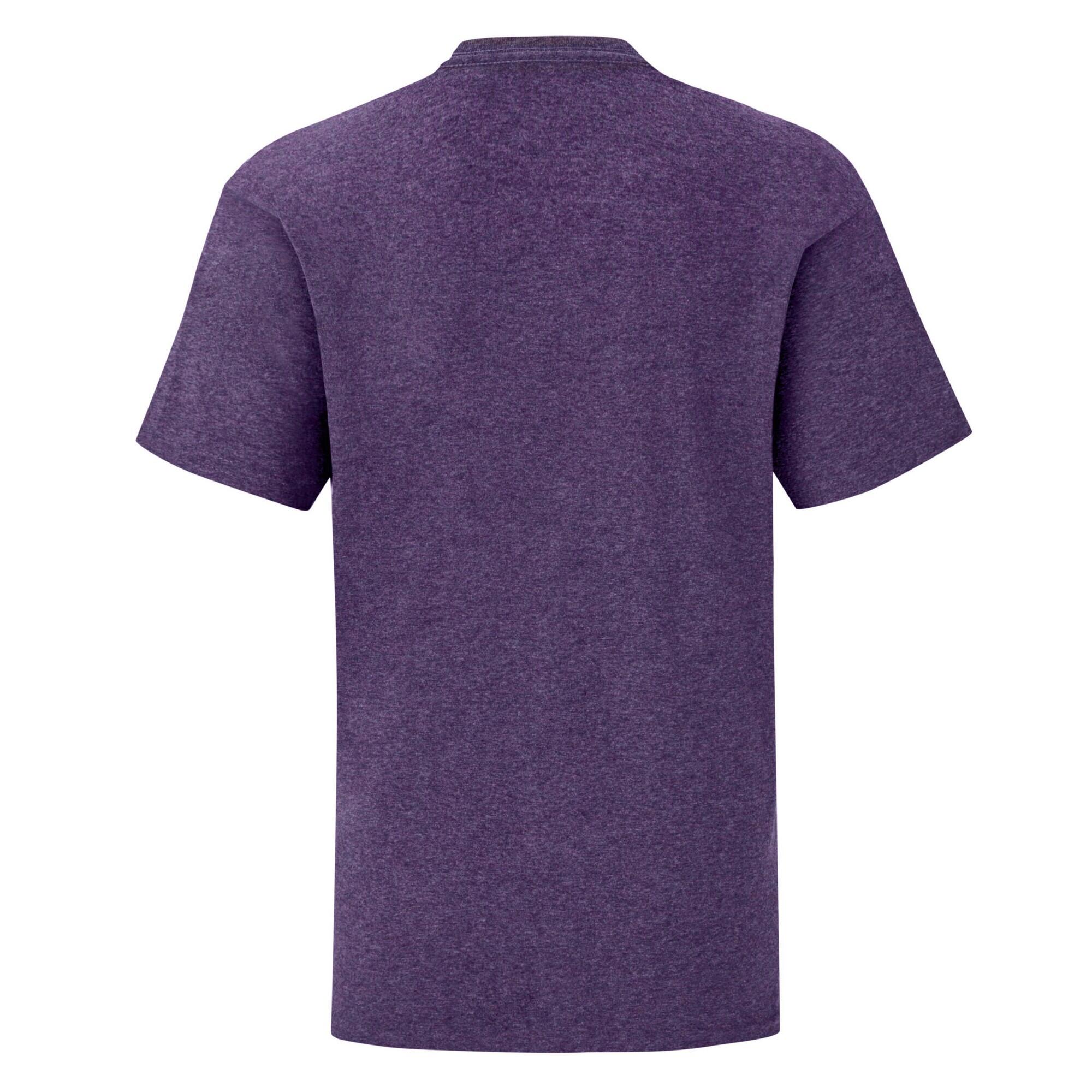 Tshirt ICONIC Enfant (Violet Chiné) 2/3