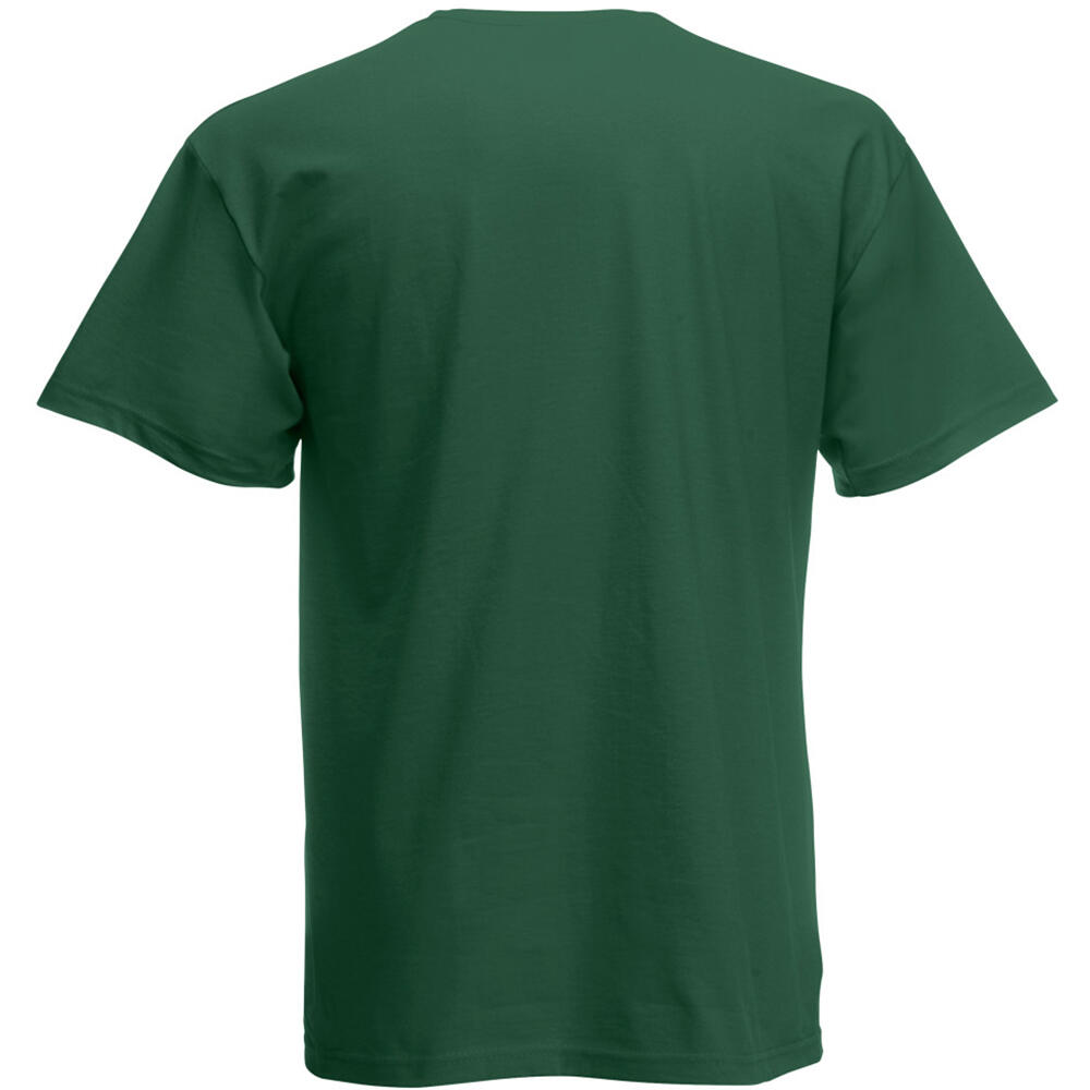 Kurzarm Freizeit TShirt Herren Dunkelgrün 2/3