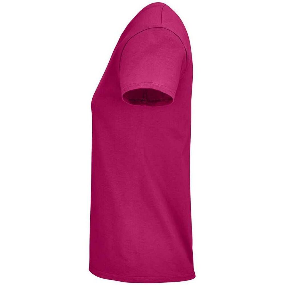 Tshirt CRUSADER Femme (Fuchsia) 3/4