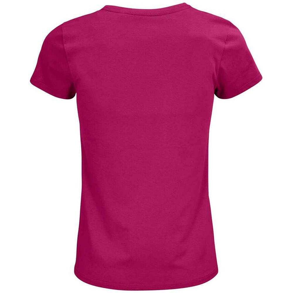 Tshirt CRUSADER Femme (Fuchsia) 2/4