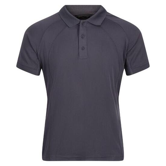 Hardwear Coolweave Polo A Manica Corta Uomo Regatta Nero