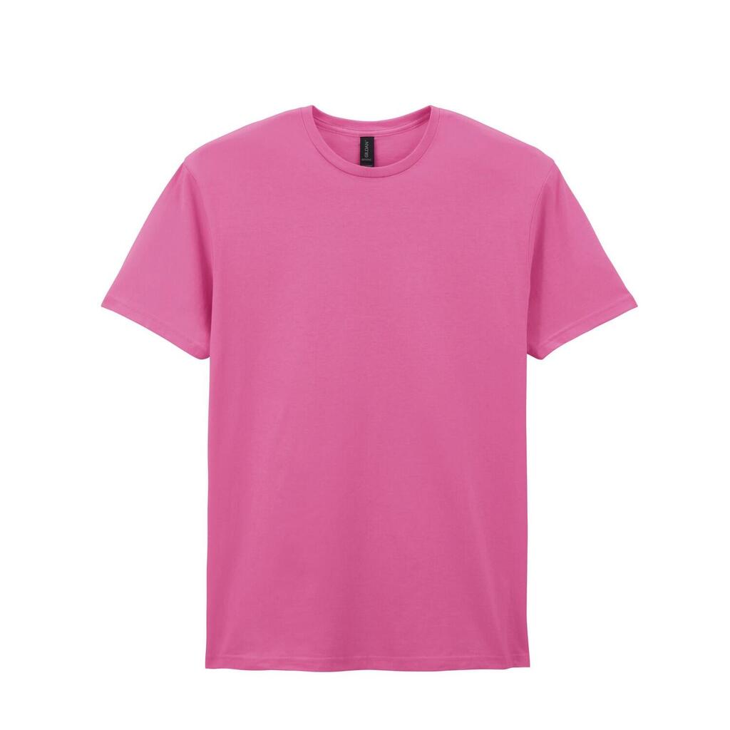 Unisex Adult Softstyle Plain Cotton TShirt (Azalea)