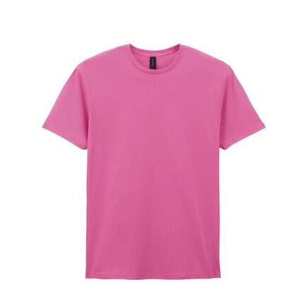 Tshirt Motif/style Uni SOFTSTYLE Adulte (Rose)