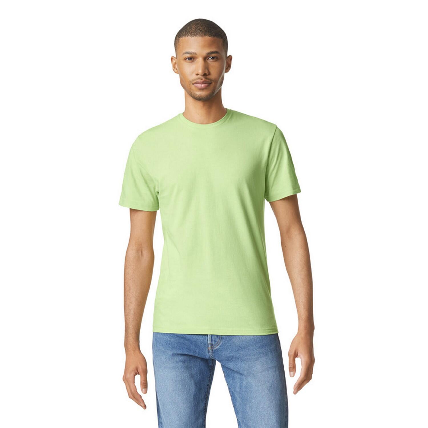 Tshirt Motif/style Uni SOFTSTYLE Adulte (Vert Pistache) 3/3