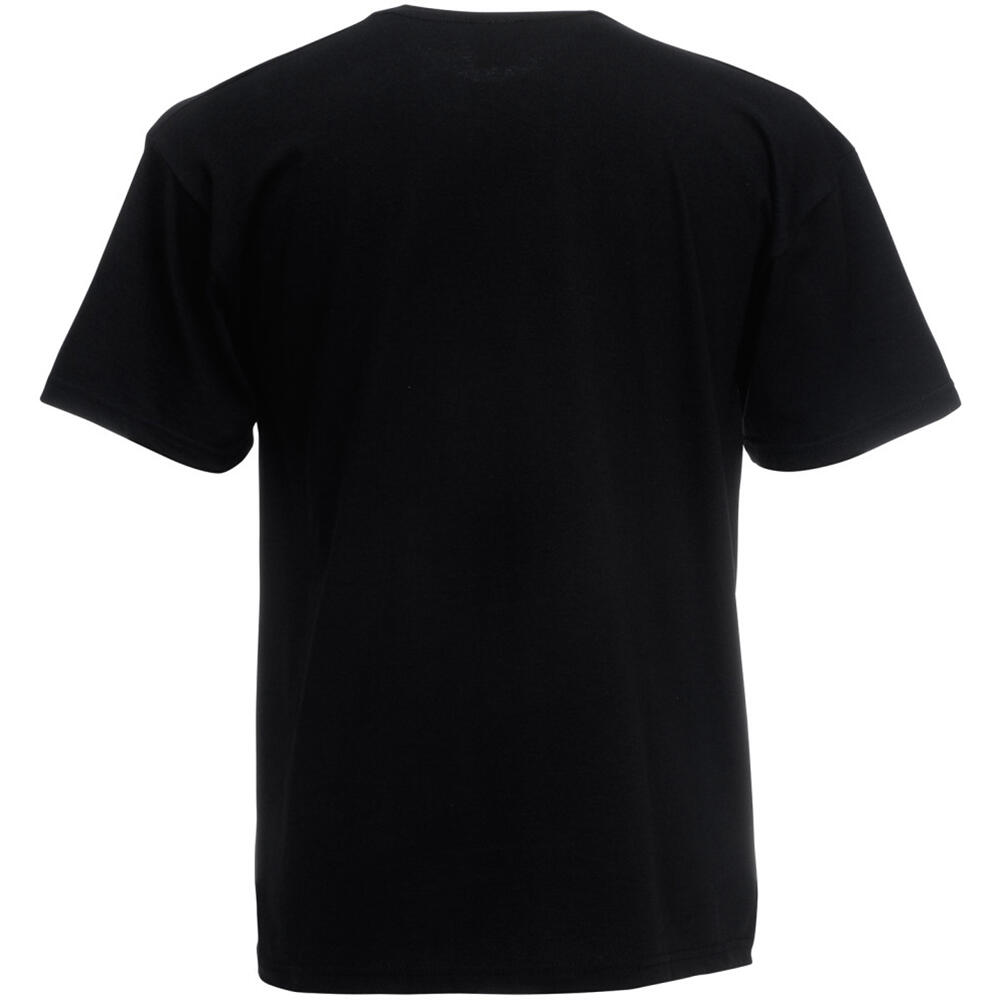 Mens Short Sleeve Casual TShirt (Jet Black) 2/2