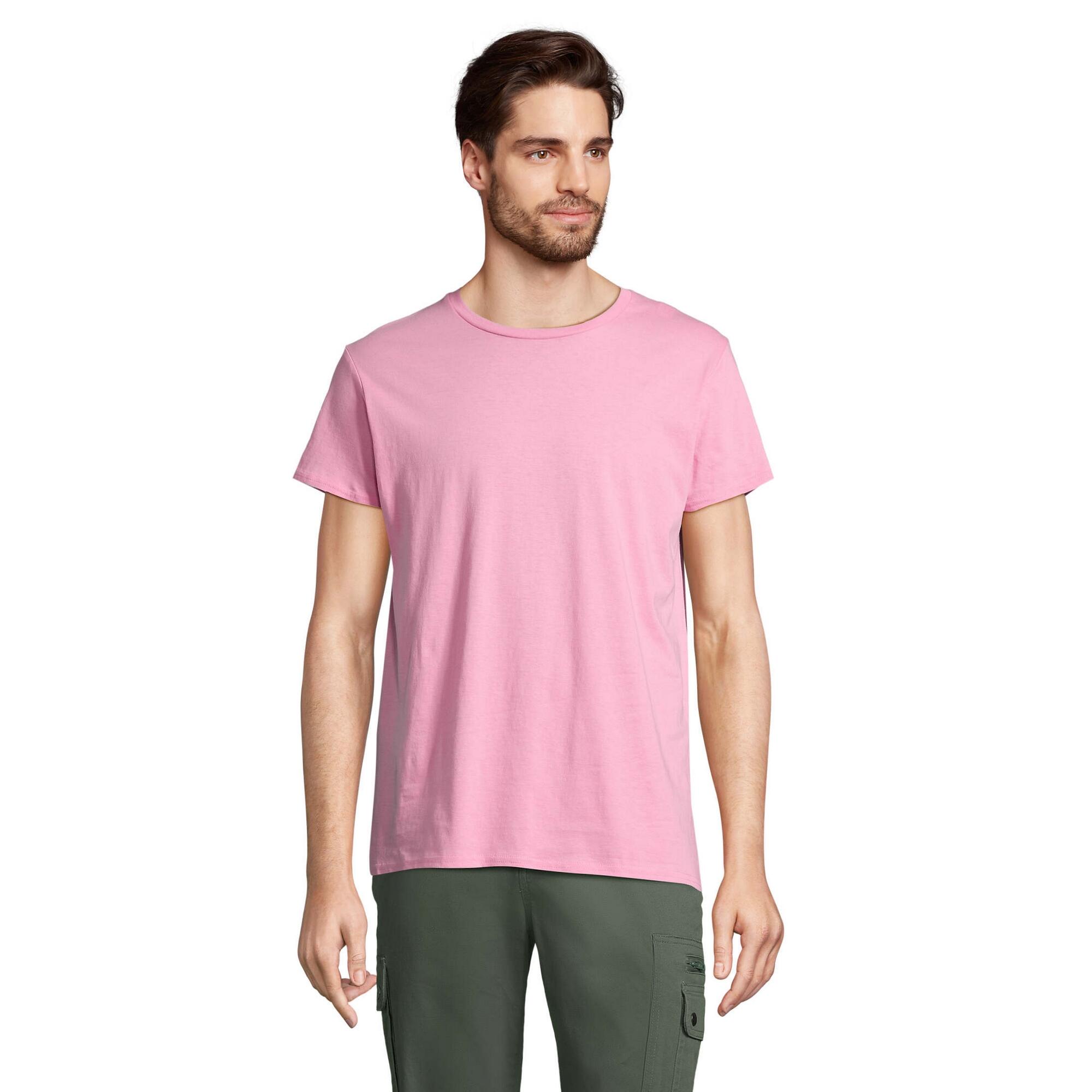 Sol's - Tshirt Crusader Homme (rose Orchidée) - T-shirt Manches Courtes - Rose|rouge - 42 M/l - Decathlon