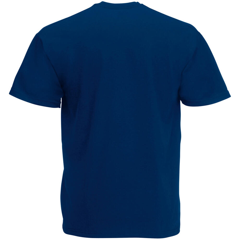 Kurzarm Freizeit TShirt Herren Marineblau 2/2