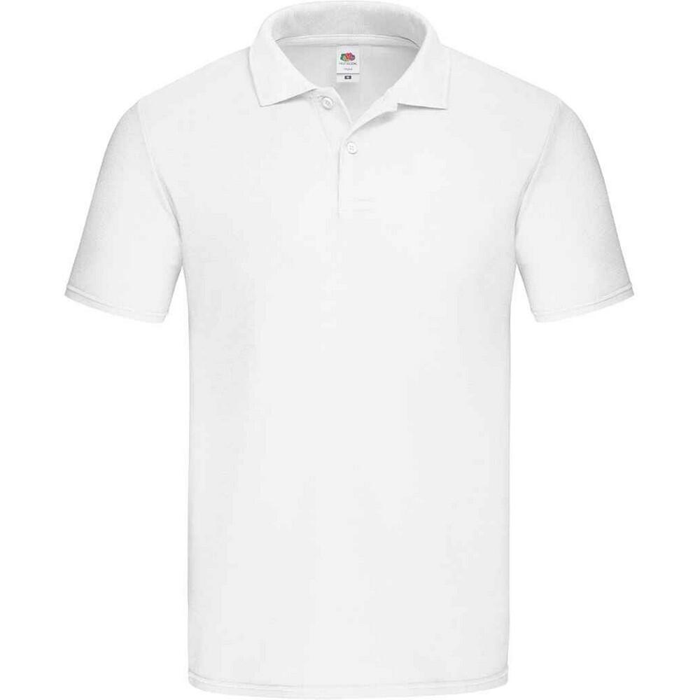 Fruit Of The Loom - Polo Original Adulte (blanc) - T-shirt Manches Courtes - Blanc - 52 2xl - Decathlon