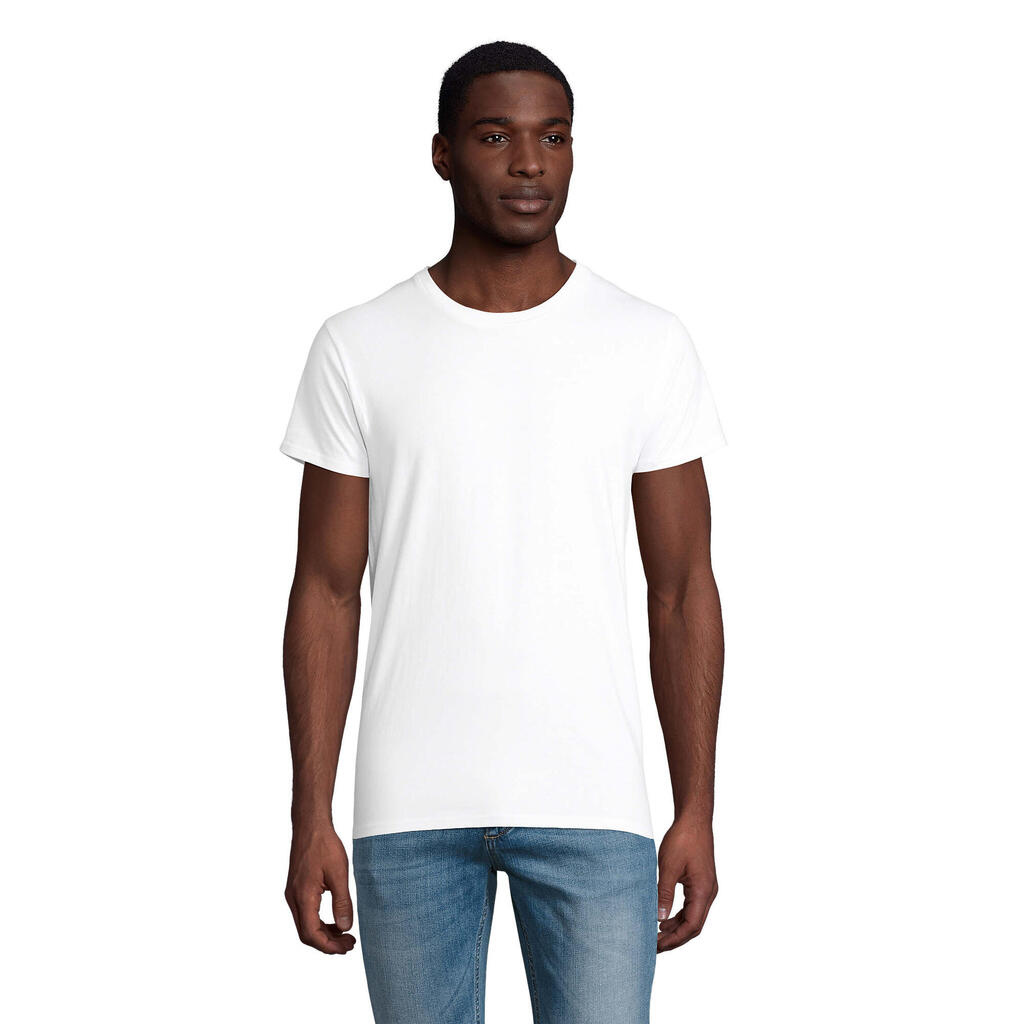 Mens Pioneer Cotton TShirt (White)