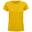 Tshirt CRUSADER Femme (Jaune Or)