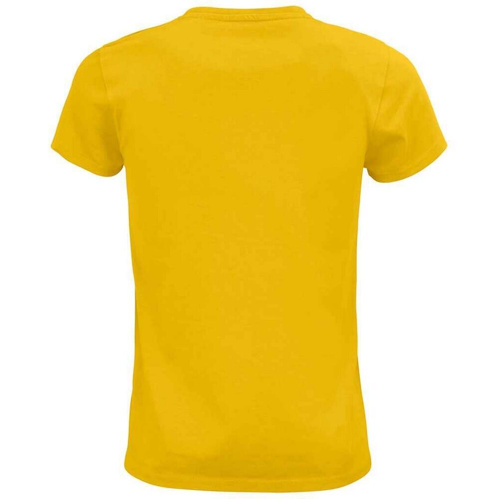 Tshirt CRUSADER Femme (Jaune Or) 2/4