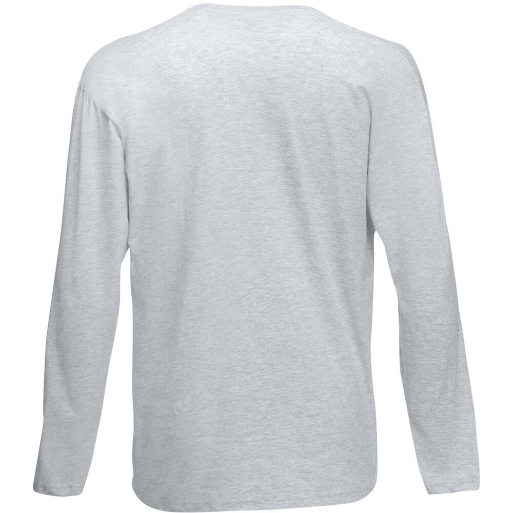 Value Langarm Freizeit TShirt Herren Grau meliert 3/3