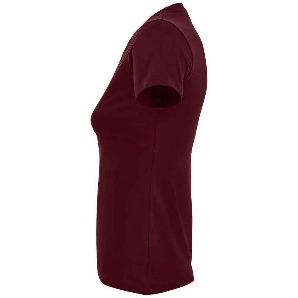 Tshirt IMPERIAL Femme (Bordeaux) 3/4