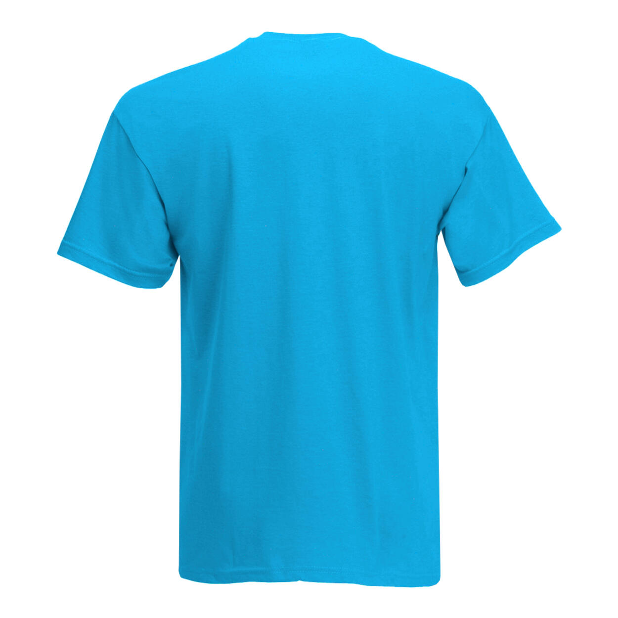 Value Kurzarm Freizeit TShirt Herren Cyan 2/2