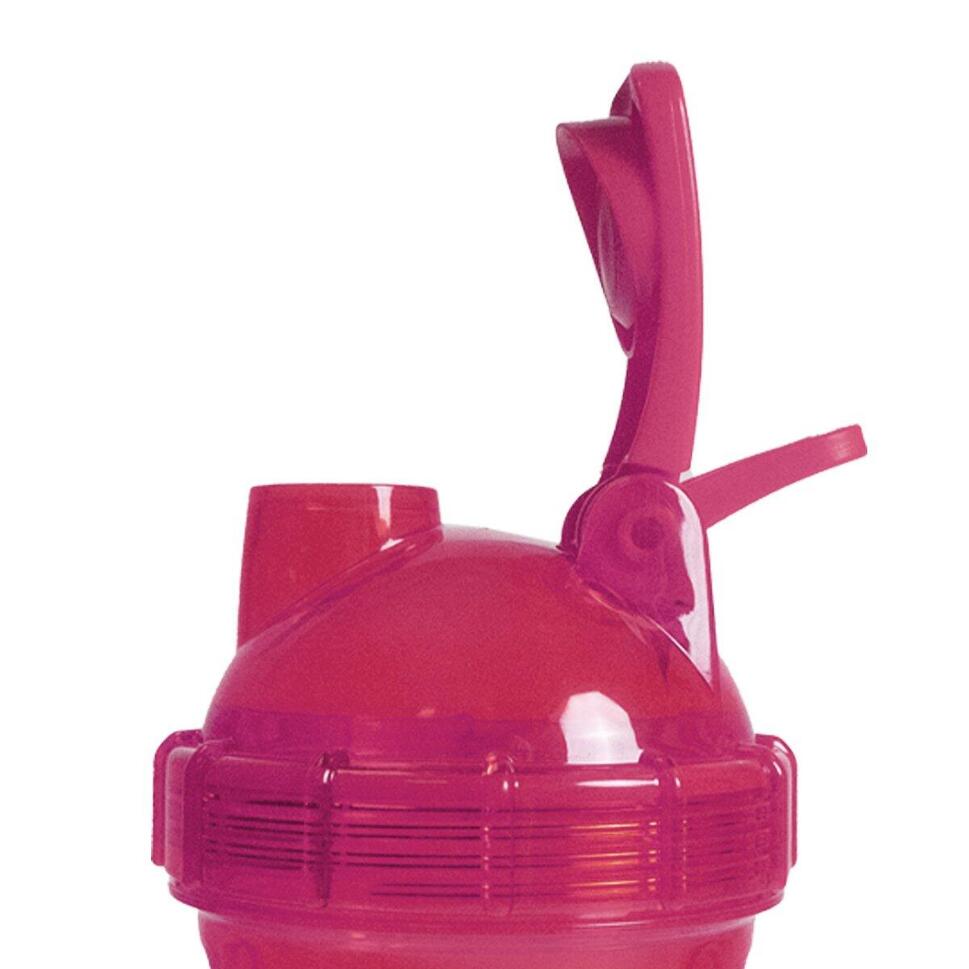 Szejker Tritan Clear Pink 500 ml GymBeam