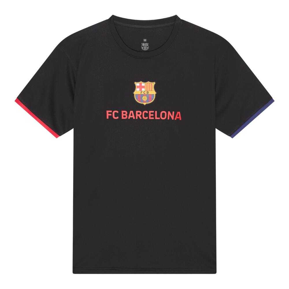 Fc Barcelona - Maillot De Football Fc Barcelone Hommes - T-shirt Manches Courtes - Noir - 42 M/l - Decathlon