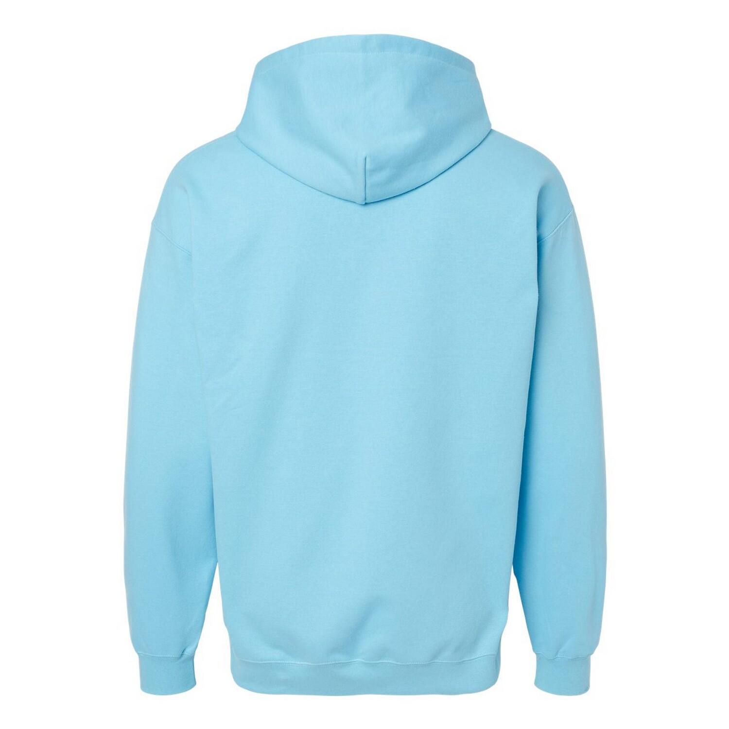 Sweat À Capuche SOFTSTYLE Adulte (Ciel) 2/3