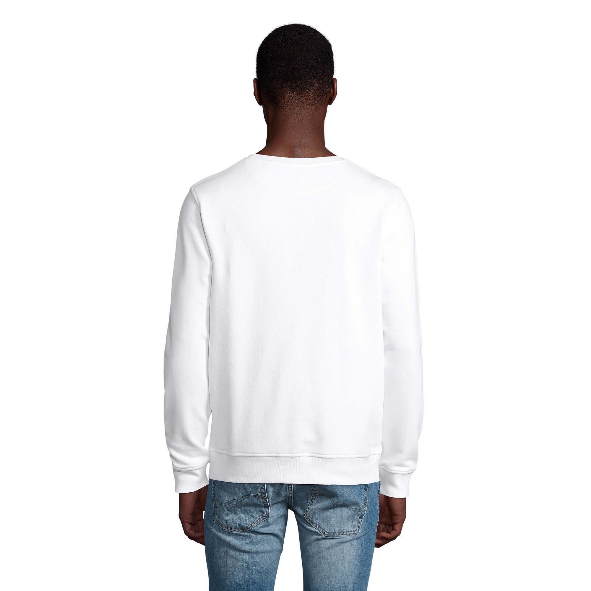 Felpa Adulto Unisex SOLS Comet Bianco 2/4