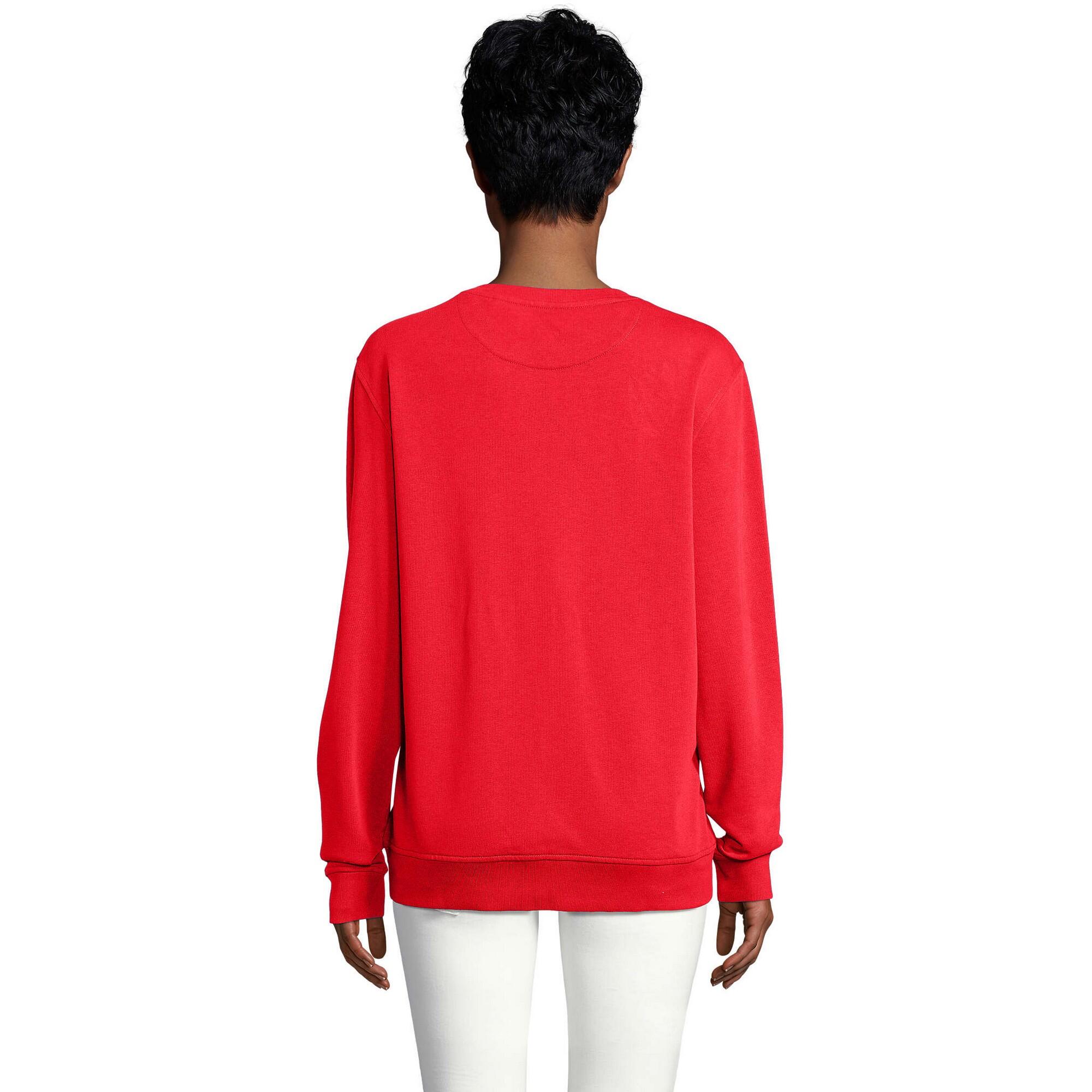 Felpa Adulto Unisex SOLS Comet Rosso 2/4