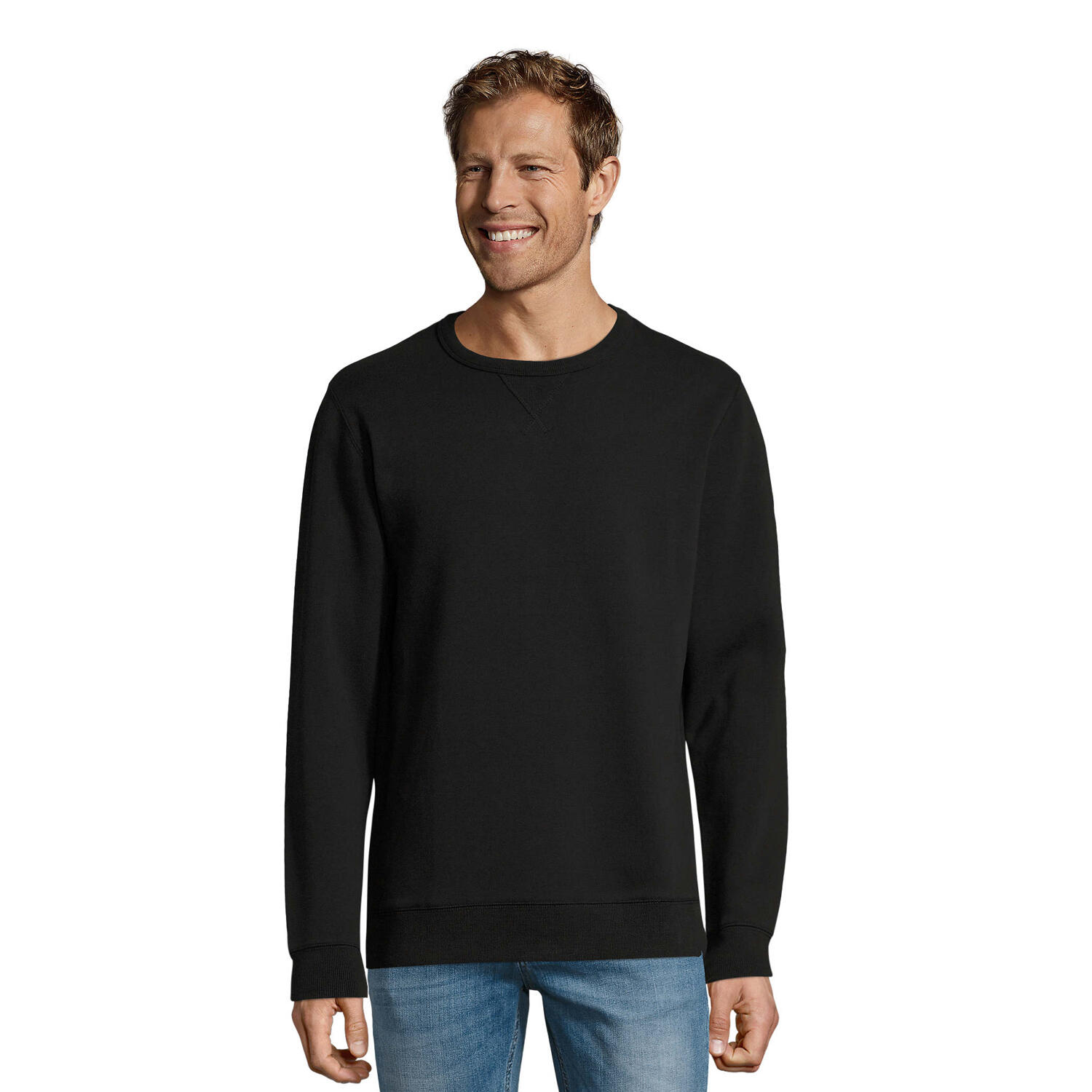 Sol's - Sweat Sully Homme (noir) - Sweat-shirt - Noir - 40 M - Decathlon