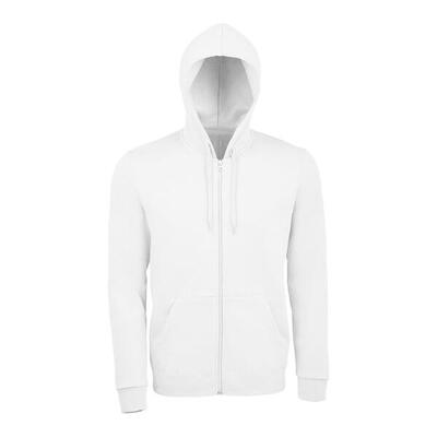 Felpa Con Cappuccio Adulto Unisex SOLS Stone Bianco