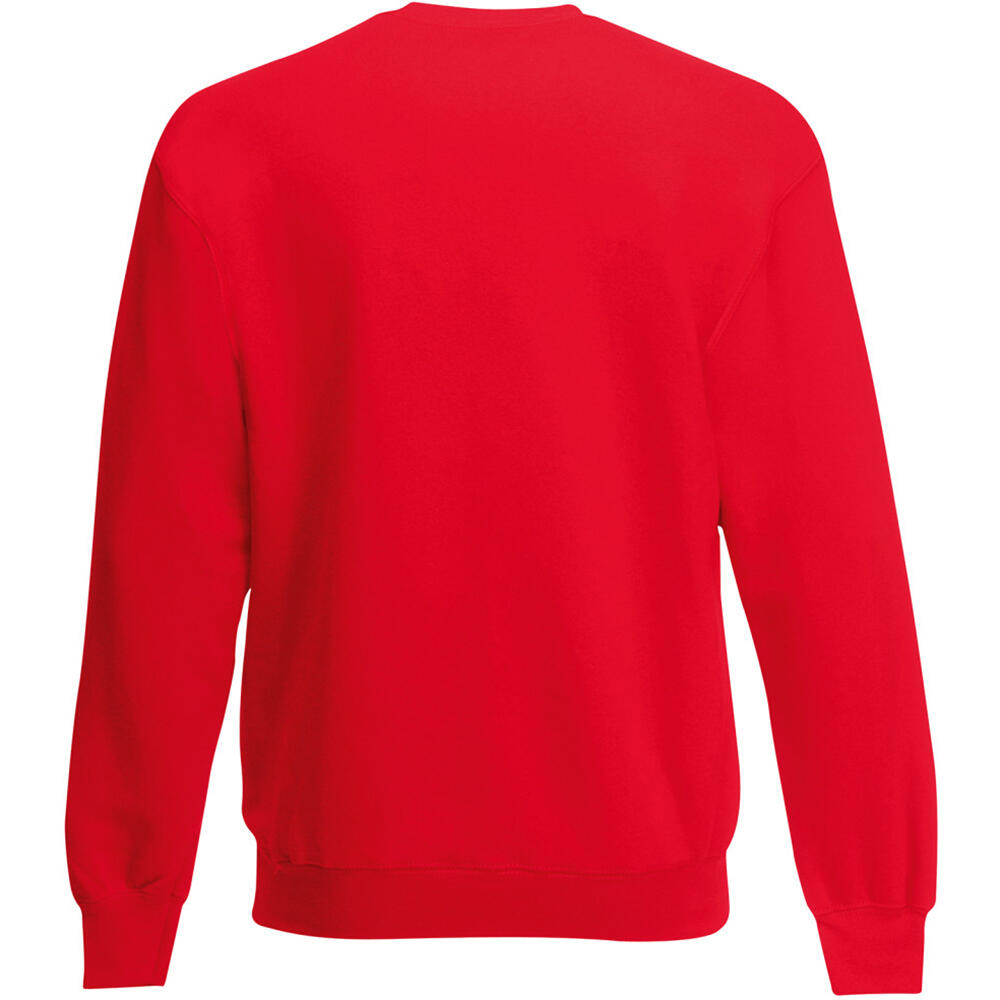 Felpa In Jersey Uomo Universal Textiles Rosso 2/2