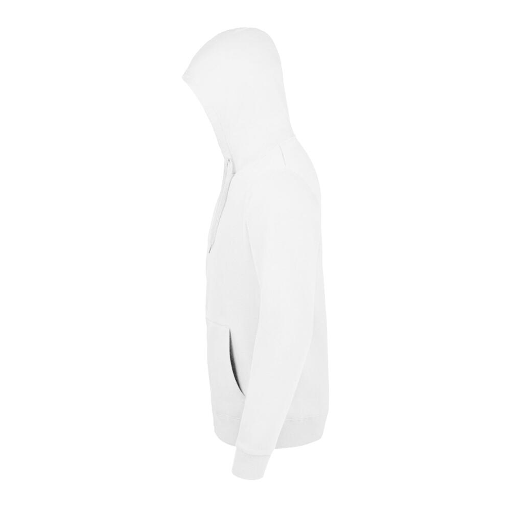 Sweat À Capuche STONE Adulte (Blanc) 3/4