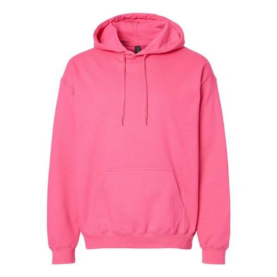 Sweat À Capuche SOFTSTYLE Adulte (Rose Foncé)