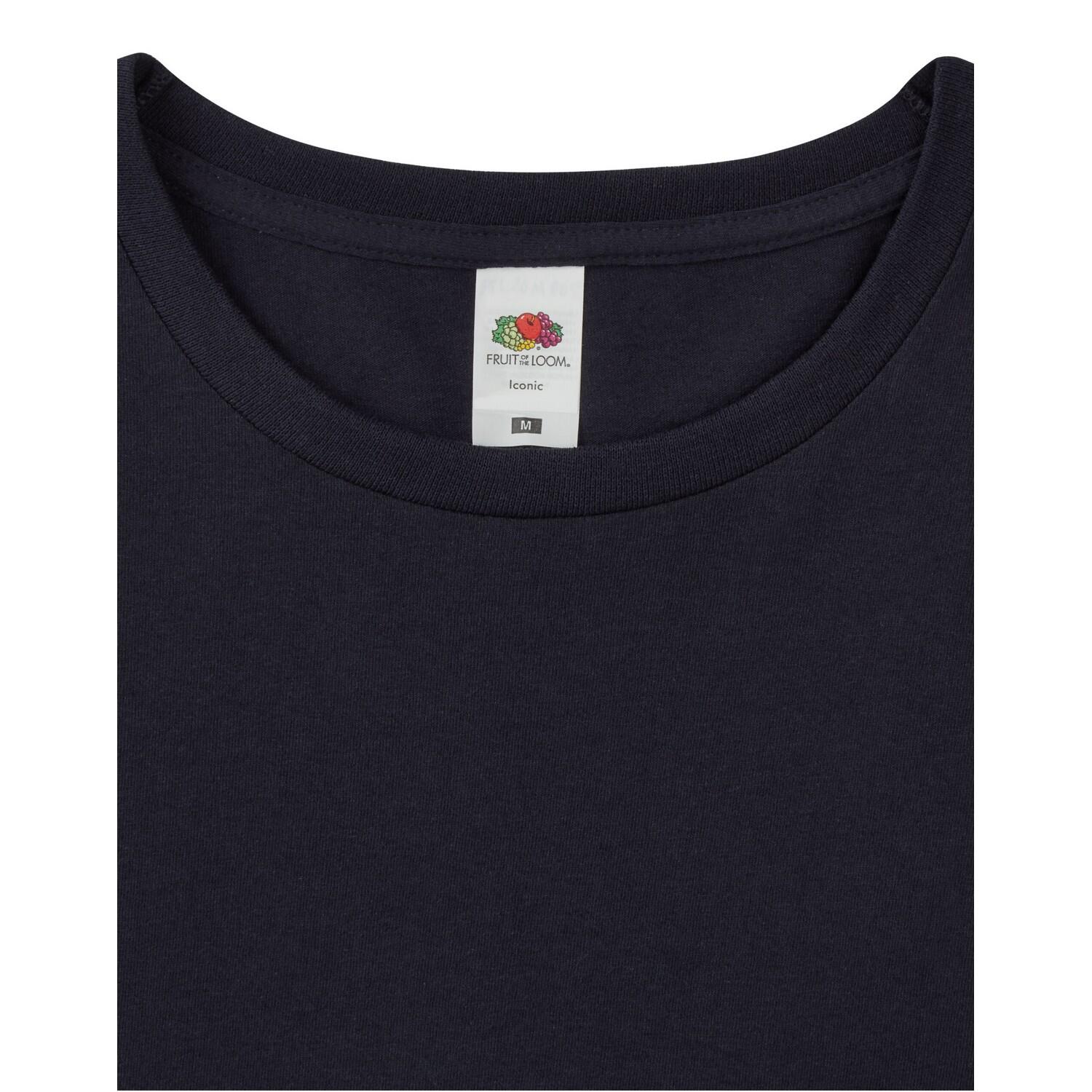 Tshirt ICONIC Adulte (Bleu Marine Sombre) 3/3