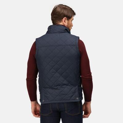 Heren tyler mouwloze bodywarmer/gilet (marine)