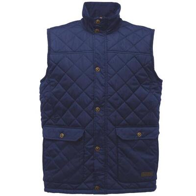 Heren tyler mouwloze bodywarmer/gilet (marine)