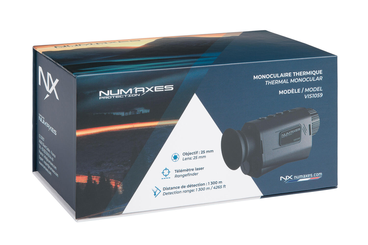 VIS1059 Monoculare a visione termica con telemetro 5/5