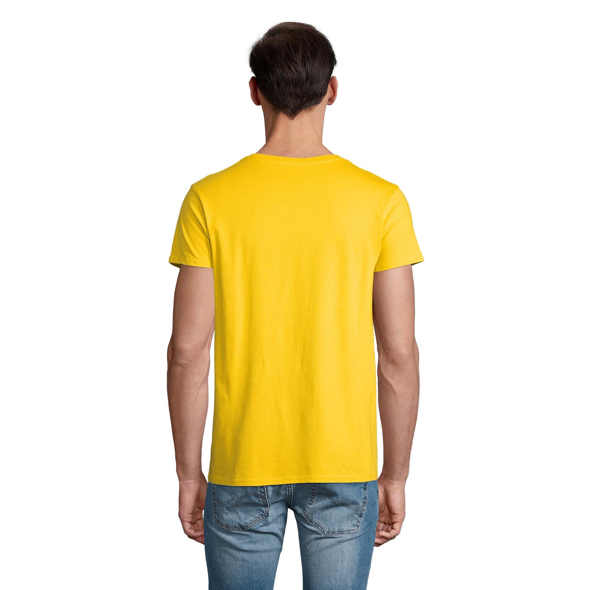 Tshirt CRUSADER Homme (Jaune Or) 2/4