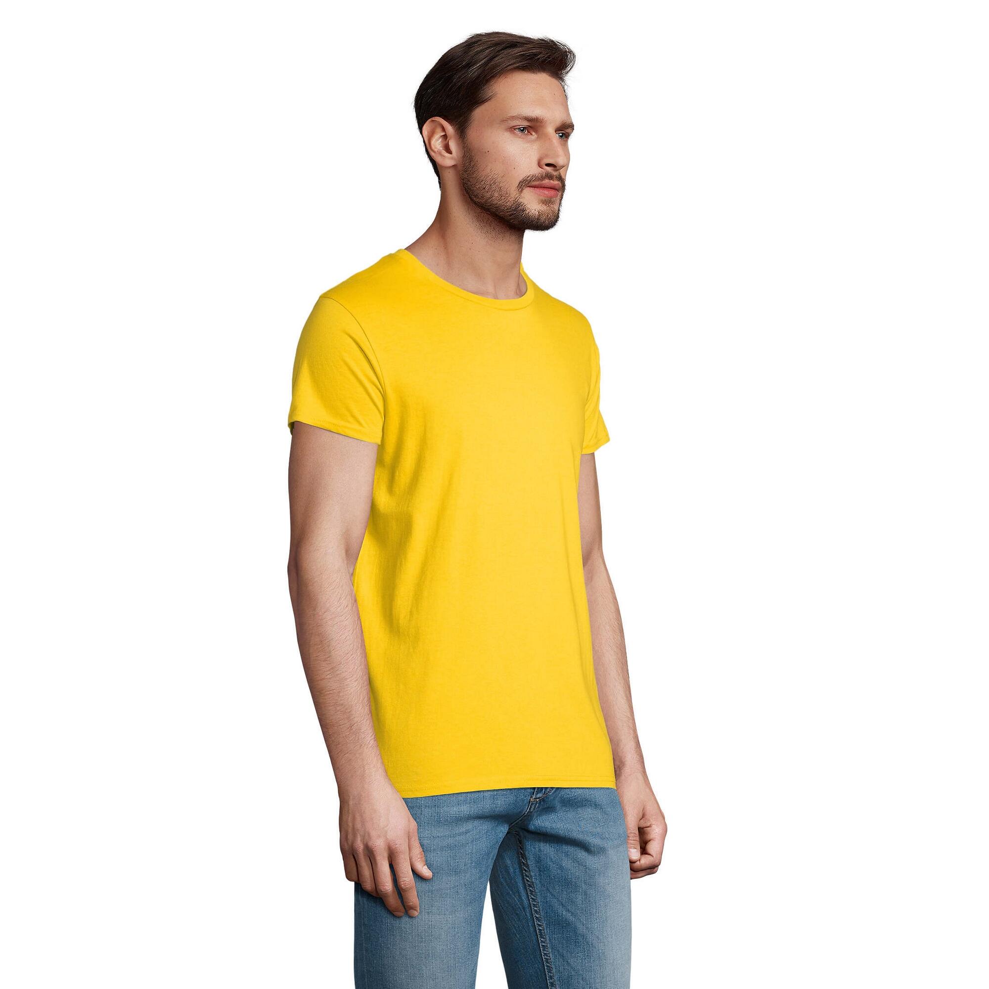 Tshirt CRUSADER Homme (Jaune Or) 3/4