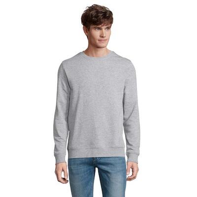Uniseks comet melange sweatshirt voor volwassenen (grijze melange)