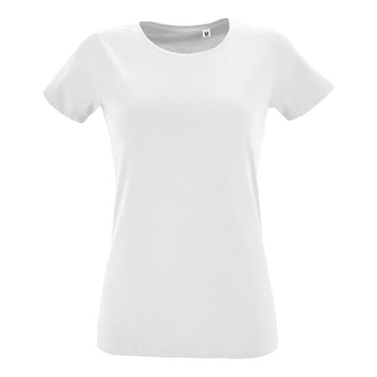 Maglietta Aderente Girocollo Donna SOLS Regent Blu Scuro