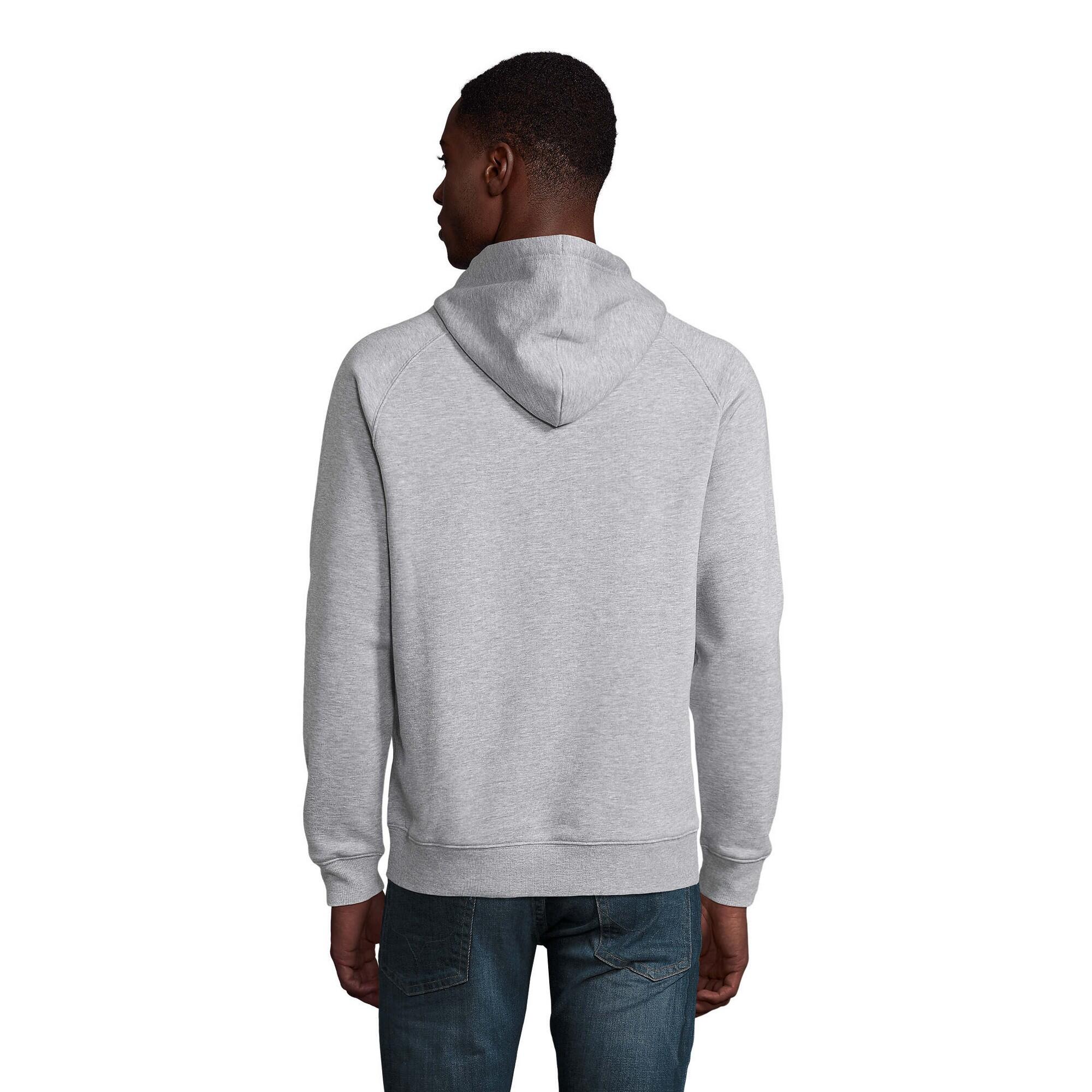 Camisola unissexo de melange estelar para adultos (Melange Cinza) 2/4