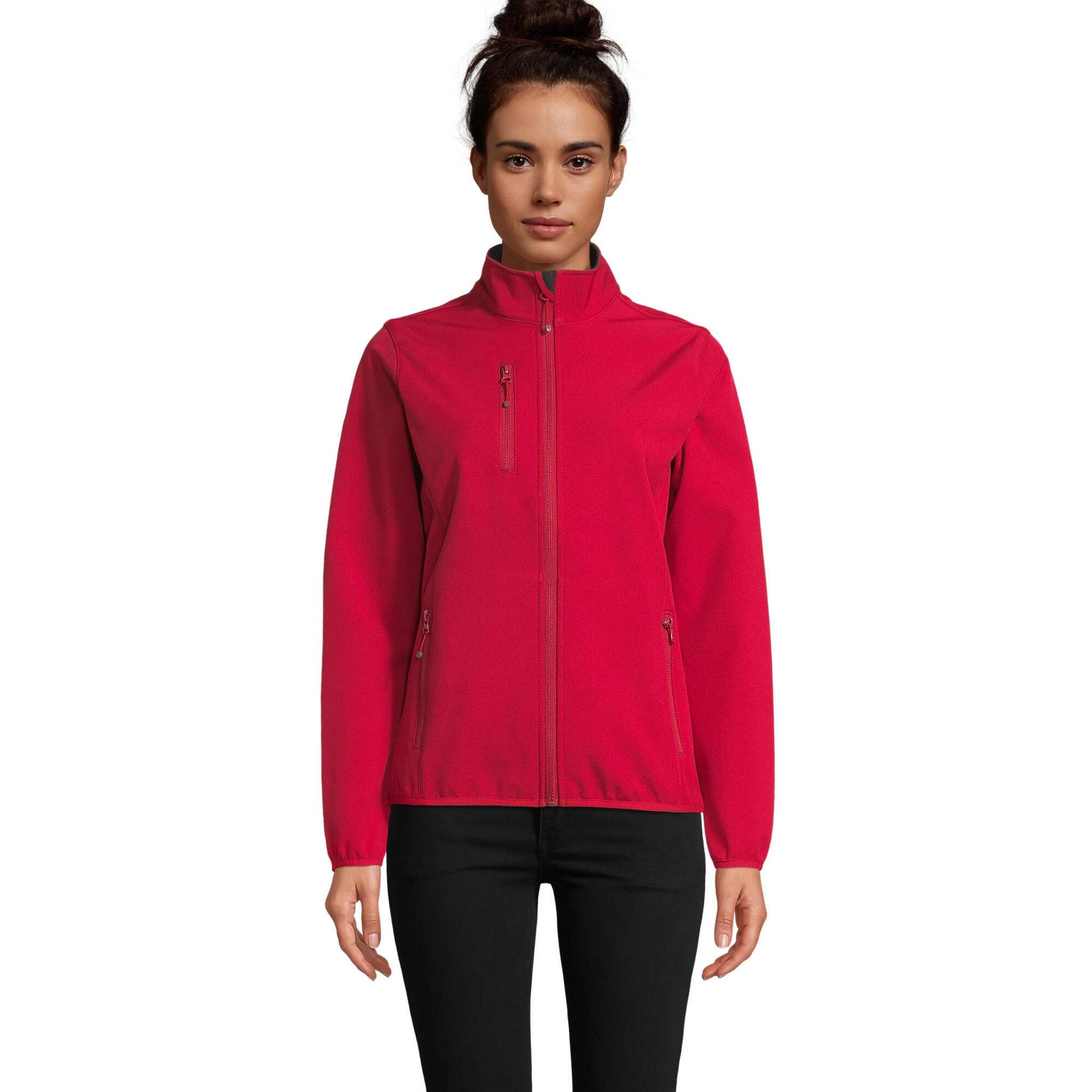Jacheta Soft Shell Drumeții În Natură SOLS Falcon Zipped Femei