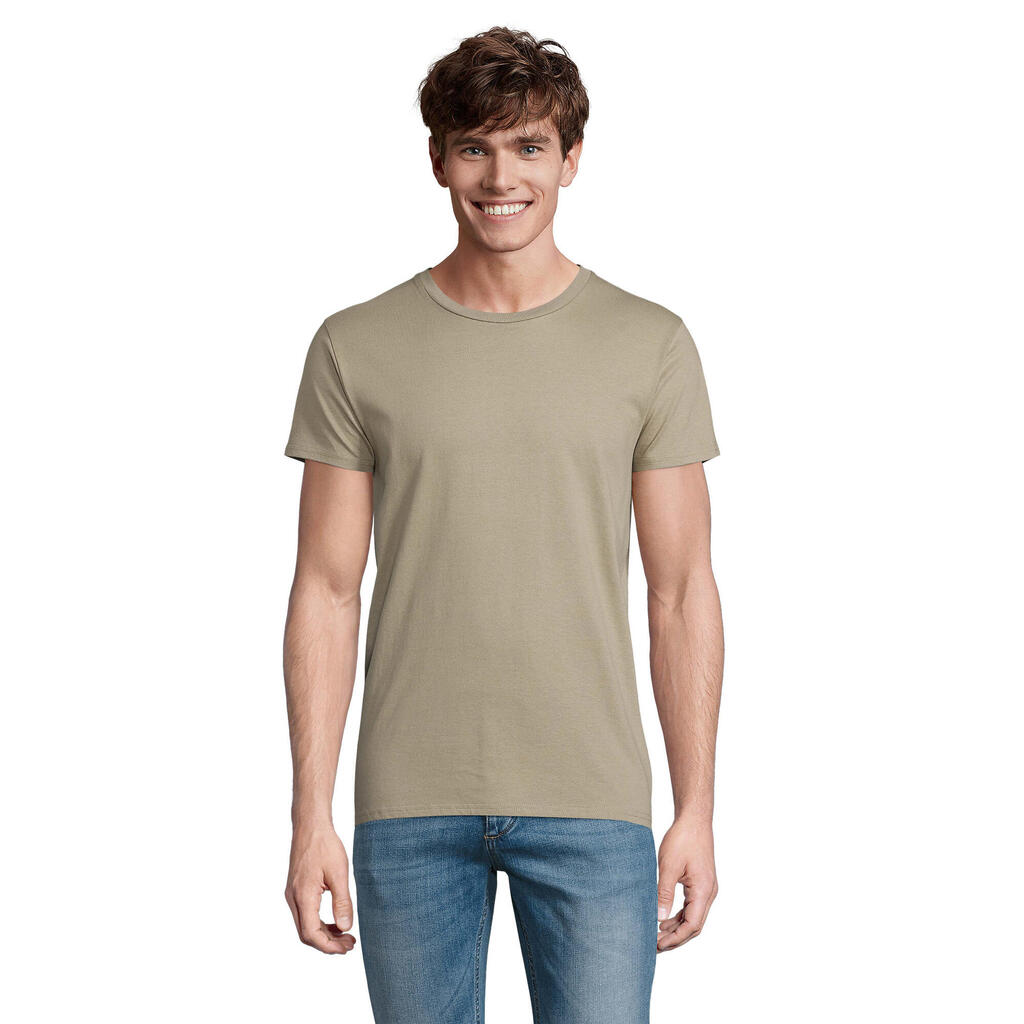 Mens Pioneer Cotton TShirt (Khaki)