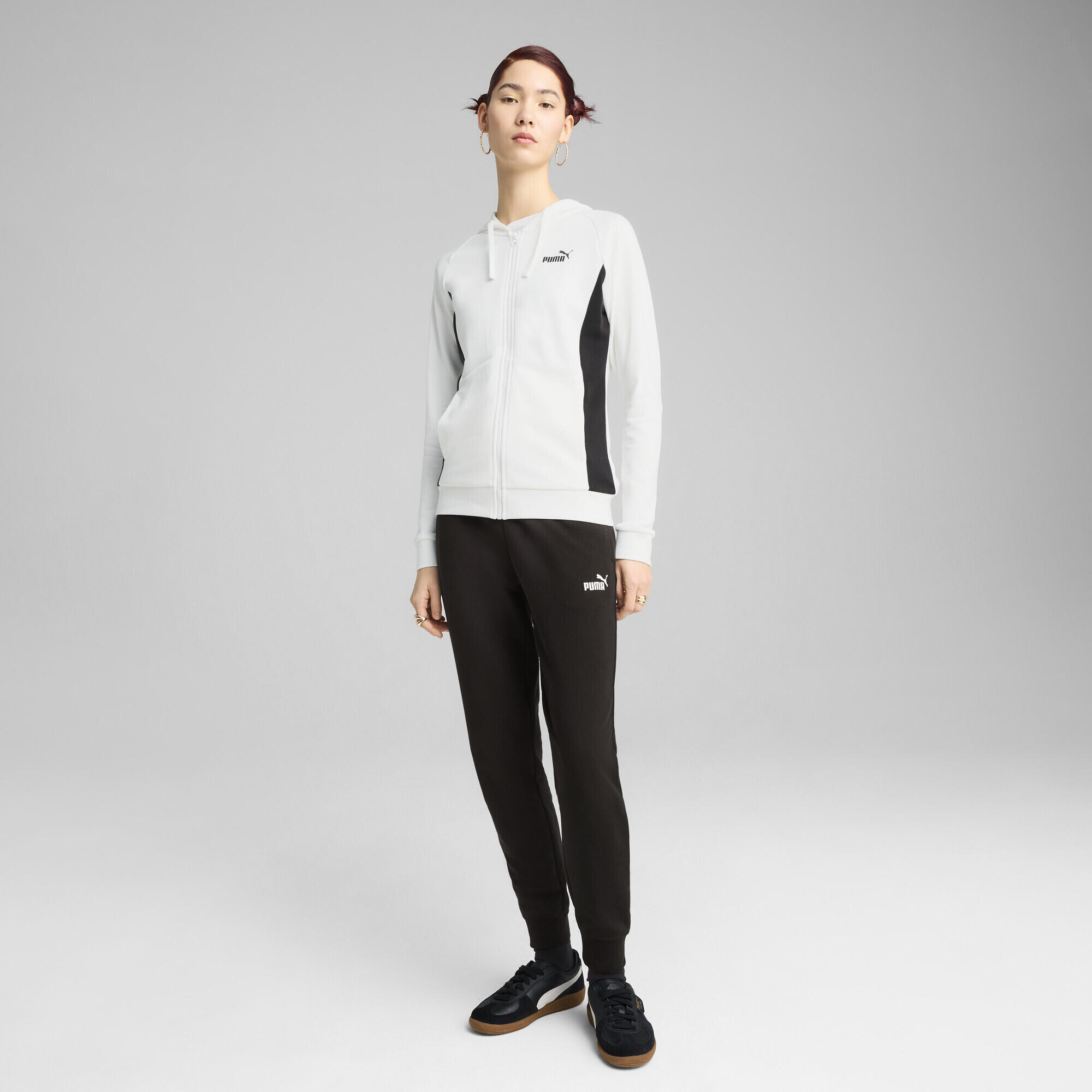 Joggingpak met capuchon voor dames PUMA White 6/7